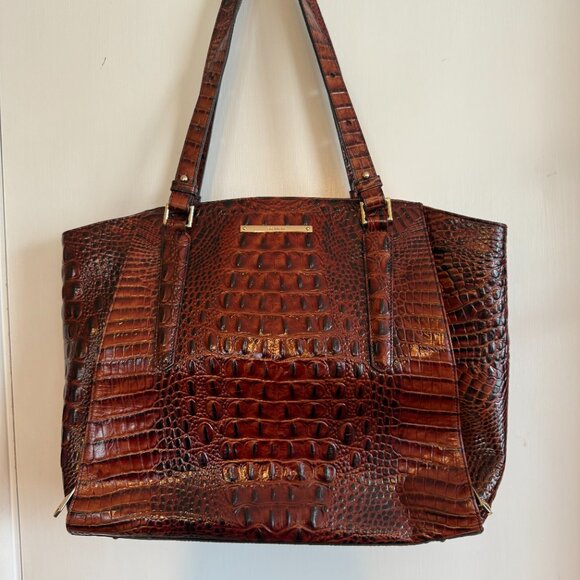 Brahmin Handbags - Brahmin Finley Carryall - Pecan